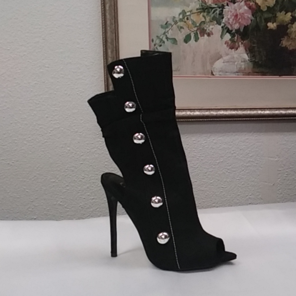High Heel Bootie Shoes - Picture 1 of 5